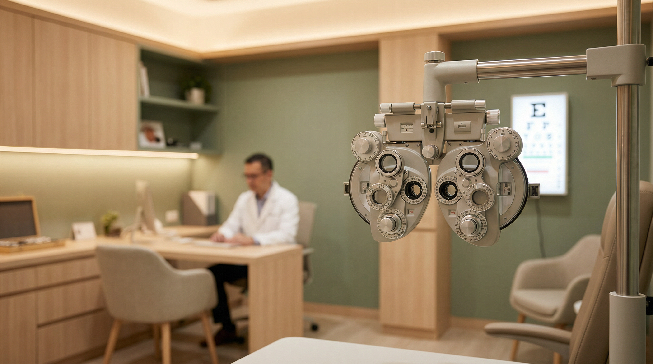 Examen visual profesional